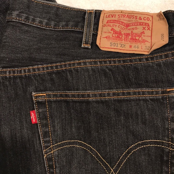 Levi’s 501Xx indigo blue jeans